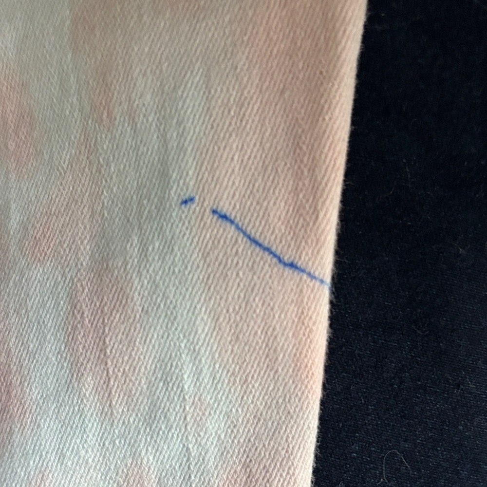 Wildfox Pastel Tie-Dye Skinny Jeans - White & Peach - Picture 4 of 4